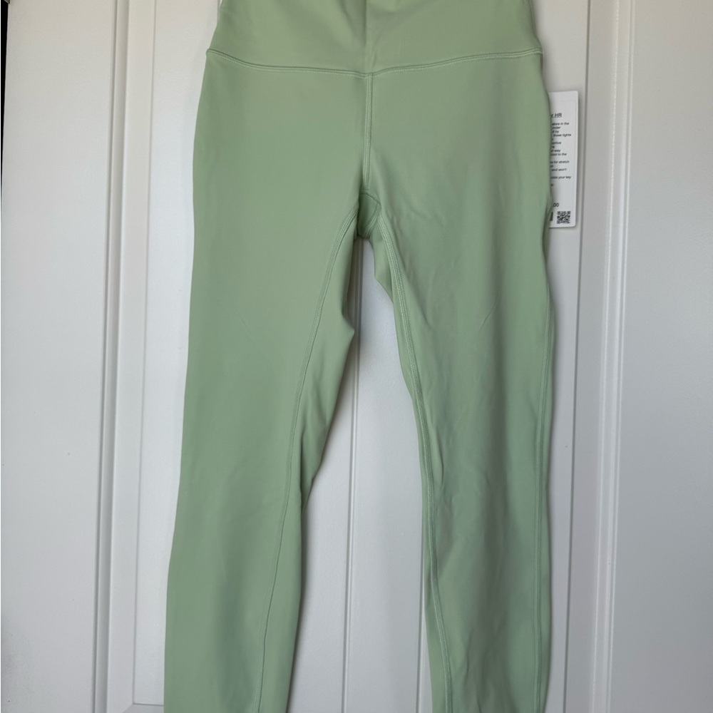 Lululemon Mint Green Wunder Under HR Leggings